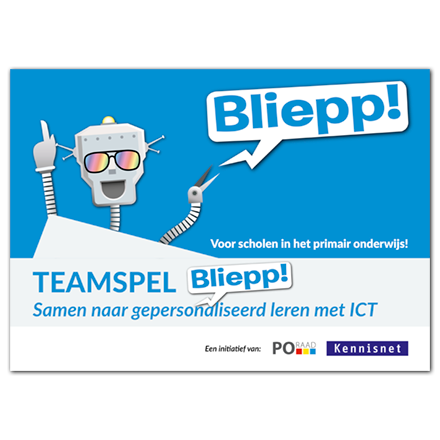 teamspel bliepp spel op maat voor kennisnet spelpartners